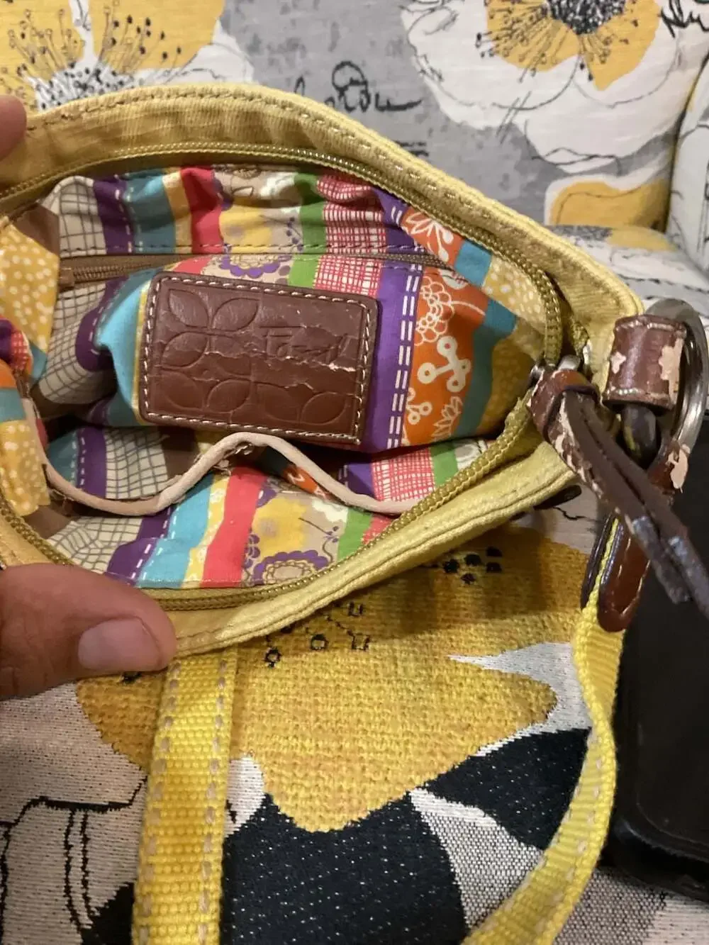 Fossil wear leather
